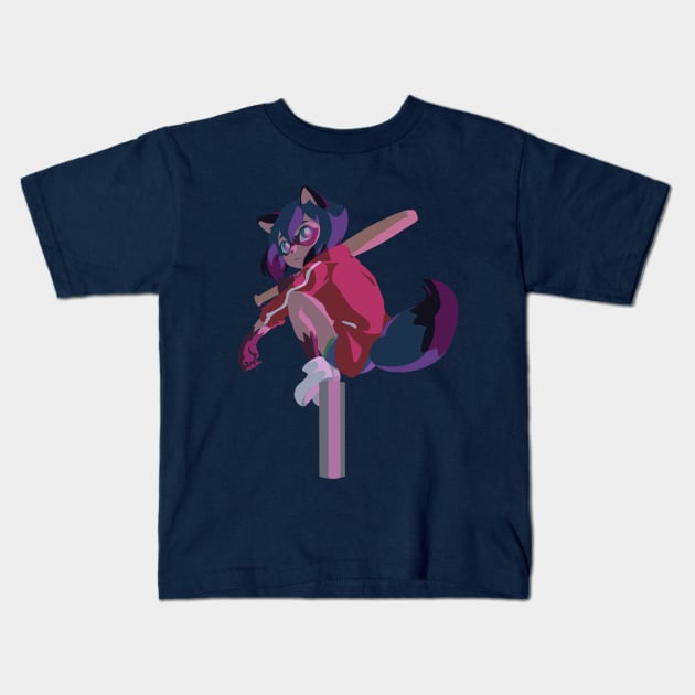 Brand New Animal Michiru Kids T-Shirt by PEUP